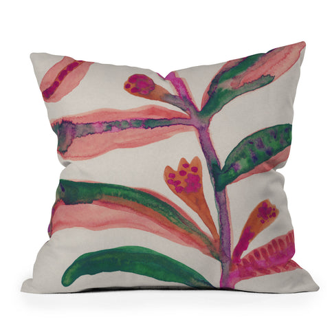 Alisa Galitsyna Garden Stories 1 Outdoor Throw Pillow
