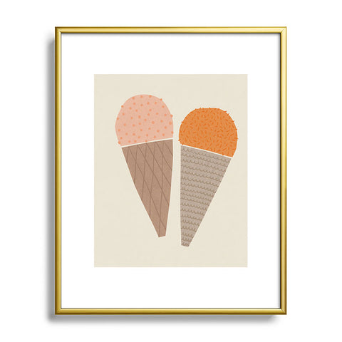 Alisa Galitsyna Gelato 1 Metal Framed Art Print