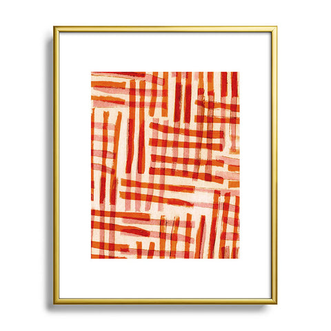 Alisa Galitsyna Geometric Dance 2 Metal Framed Art Print