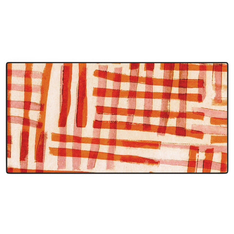 Alisa Galitsyna Geometric Dance 2 Desk Mat