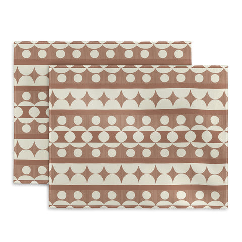 Alisa Galitsyna Geometric Repeats 1 Placemat
