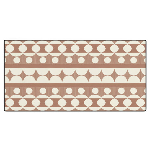Alisa Galitsyna Geometric Repeats 1 Desk Mat