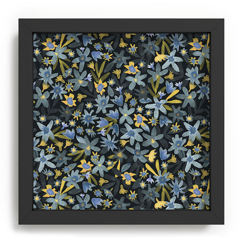 Alisa Galitsyna Gouache Garden Recessed Framing Square