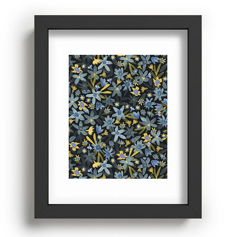 Alisa Galitsyna Gouache Garden Recessed Framing Rectangle