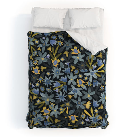 Alisa Galitsyna Gouache Garden Duvet Cover