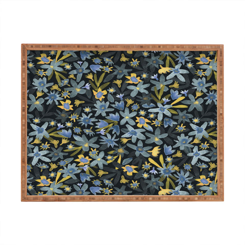 Alisa Galitsyna Gouache Garden Rectangular Tray
