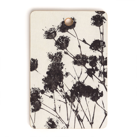 Alisa Galitsyna Gypsophila in a Blue Vase Cutting Board Rectangle