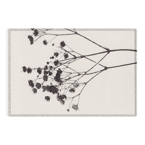 Alisa Galitsyna Gypsophila in a Blue Vase Outdoor Rug