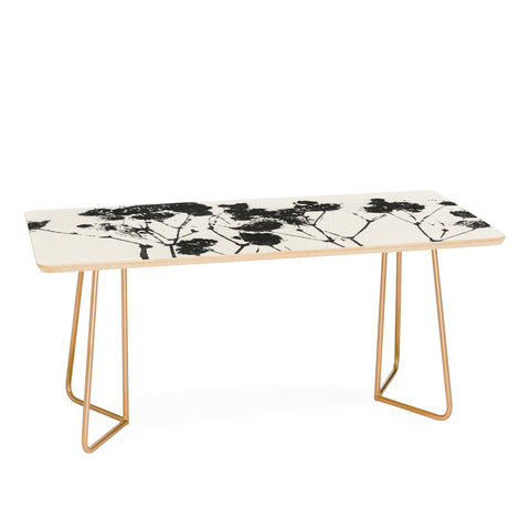 Alisa Galitsyna Gypsophila in a Brown Vase Coffee Table