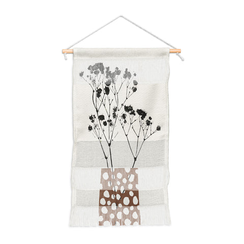 Alisa Galitsyna Gypsophila in a Brown Vase Wall Hanging Portrait