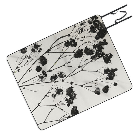 Alisa Galitsyna Gypsophila in a Brown Vase Picnic Blanket