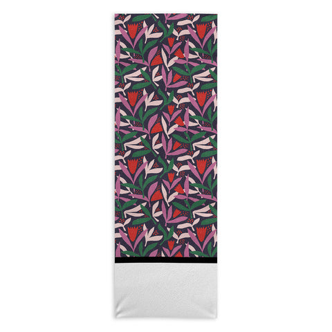 Alisa Galitsyna Hand Drawn Florals 2 Yoga Towel