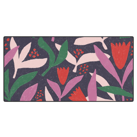 Alisa Galitsyna Hand Drawn Florals 2 Desk Mat