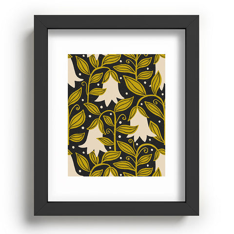 Alisa Galitsyna Hand Drawn Florals 4 Recessed Framing Rectangle