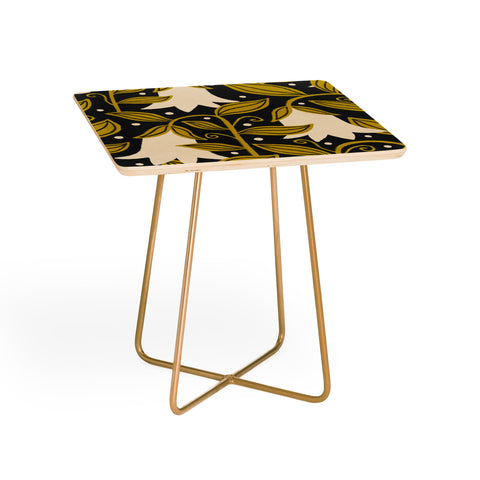 Alisa Galitsyna Hand Drawn Florals 4 Side Table