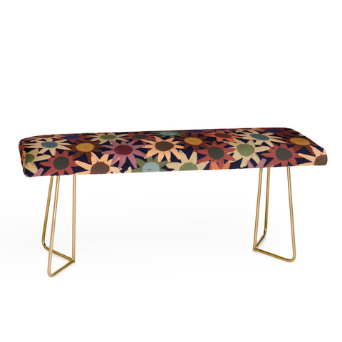 Alisa Galitsyna Hand Drawn Florals 6 Bench