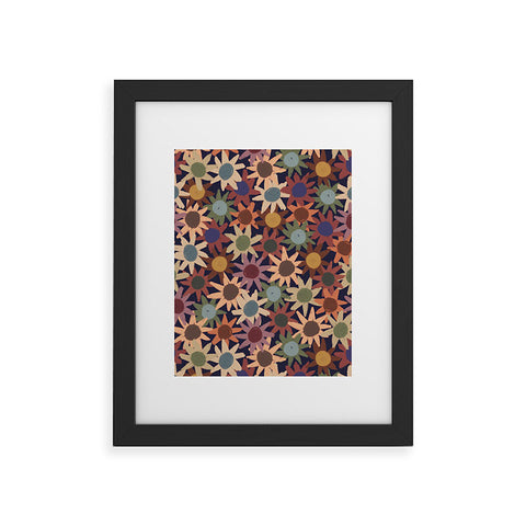 Alisa Galitsyna Hand Drawn Florals 6 Framed Art Print