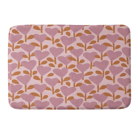 Alisa Galitsyna Heart Garden 1 Memory Foam Bath Mat