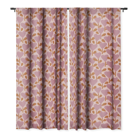 Alisa Galitsyna Heart Garden 1 Blackout Window Curtain