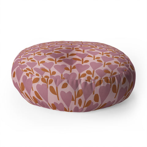 Alisa Galitsyna Heart Garden 1 Floor Pillow Round