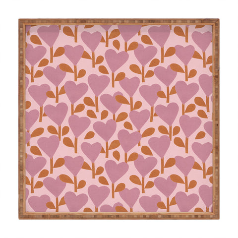 Alisa Galitsyna Heart Garden 1 Square Tray