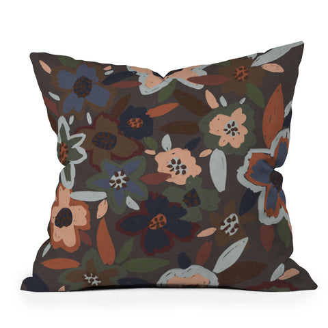 Alisa Galitsyna In Bloom 4 Outdoor Throw Pillow