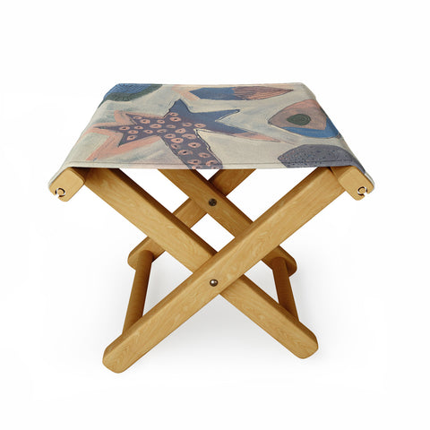 Alisa Galitsyna In the deep sea 1 Folding Stool