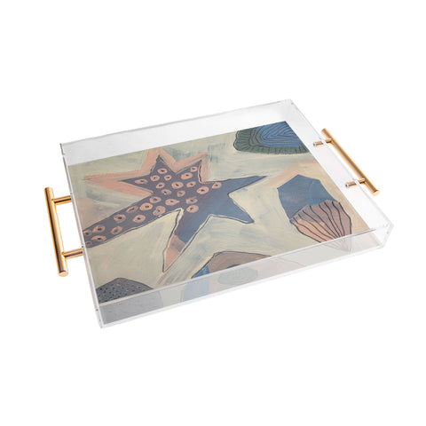 Alisa Galitsyna In the deep sea 1 Acrylic Tray