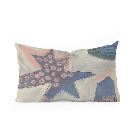Alisa Galitsyna In the deep sea 1 Oblong Throw Pillow
