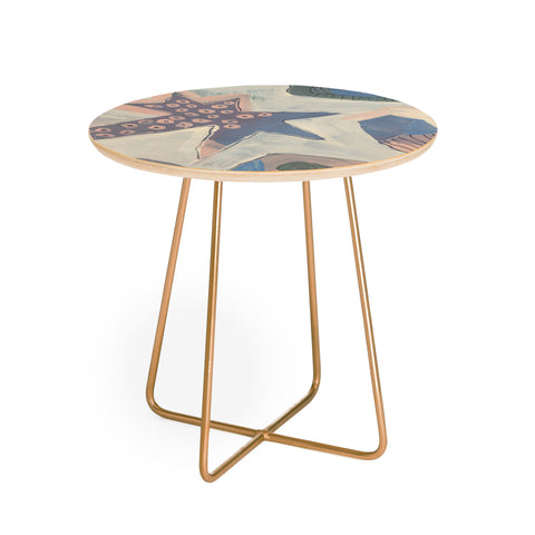 Alisa Galitsyna In the deep sea 1 Round Side Table