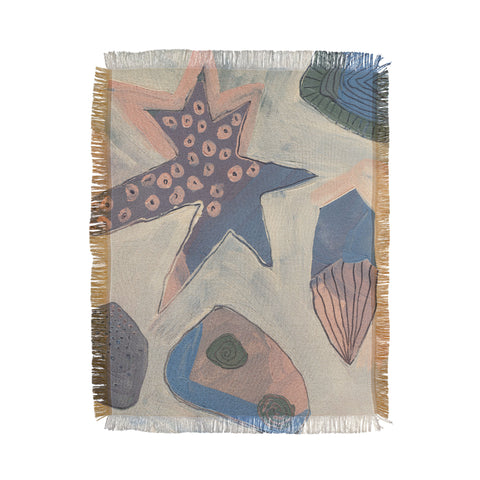 Alisa Galitsyna In the deep sea 1 Throw Blanket