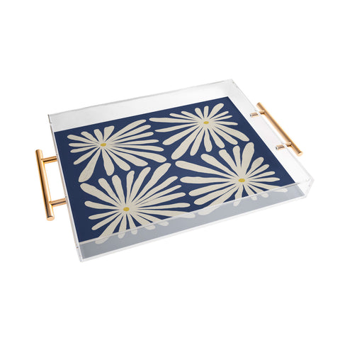 Alisa Galitsyna Lazy Daisies 1 Acrylic Tray