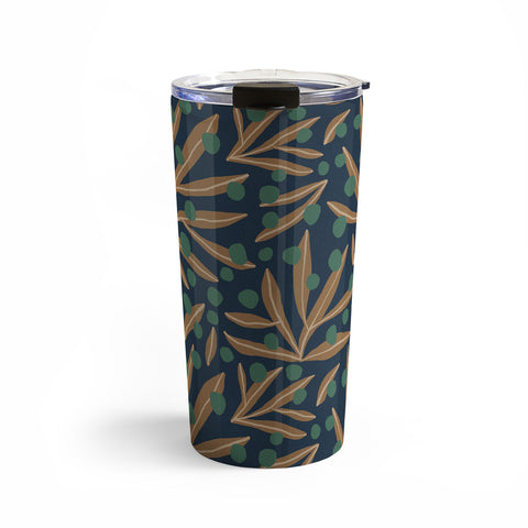 Alisa Galitsyna Leaves Wild Berries 1 Travel Mug