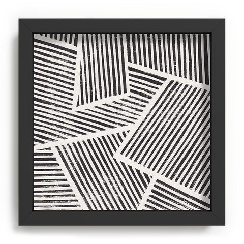 Alisa Galitsyna Linocut Abstract 6 Recessed Framing Square