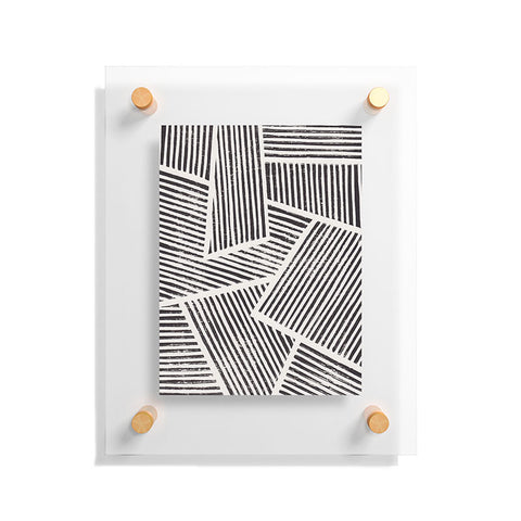 Alisa Galitsyna Linocut Abstract 6 Floating Acrylic Print