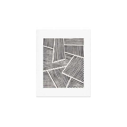 Alisa Galitsyna Linocut Abstract 6 Art Print