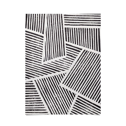 Alisa Galitsyna Linocut Abstract 6 Poster