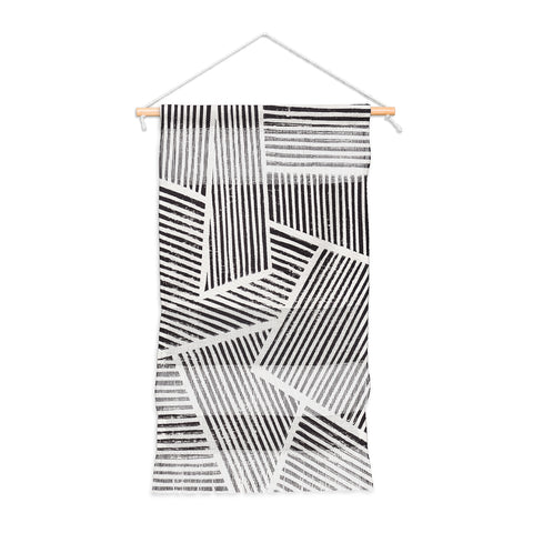 Alisa Galitsyna Linocut Abstract 6 Wall Hanging Portrait