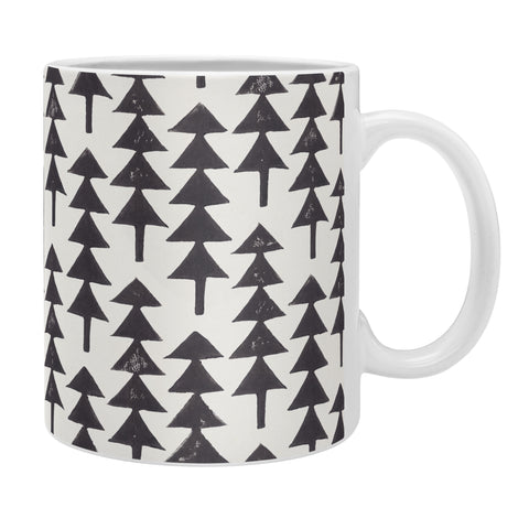 Alisa Galitsyna Linocut Forest Coffee Mug
