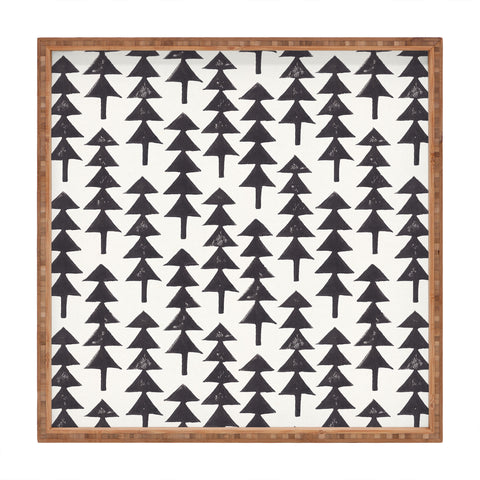 Alisa Galitsyna Linocut Forest Square Tray