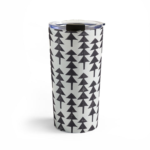 Alisa Galitsyna Linocut Forest Travel Mug