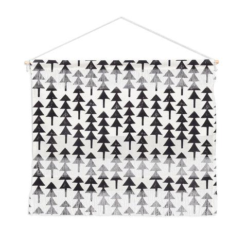 Alisa Galitsyna Linocut Forest Wall Hanging Landscape