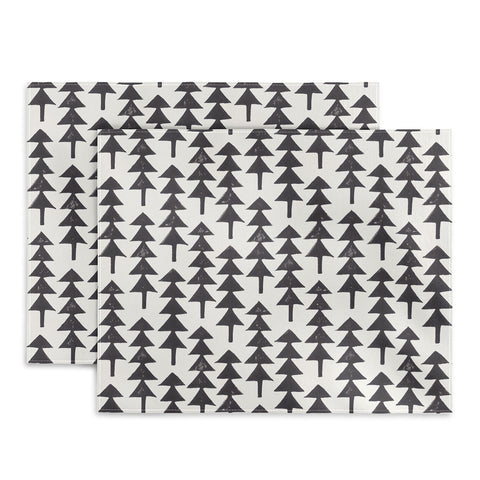 Alisa Galitsyna Linocut Forest Placemat