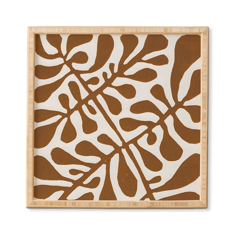 Alisa Galitsyna Linocut Plant 2 Framed Wall Art havenly