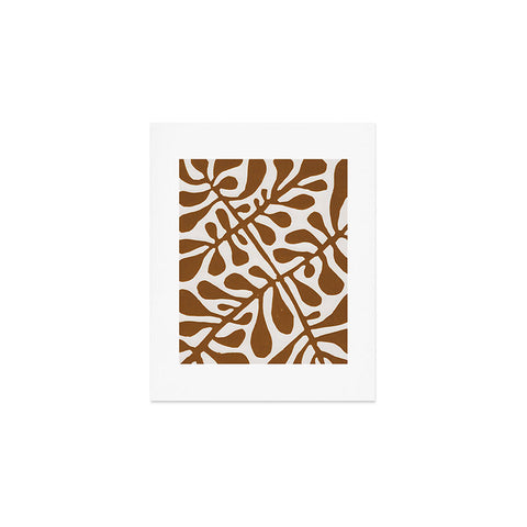 Alisa Galitsyna Linocut Plant 2 Art Print