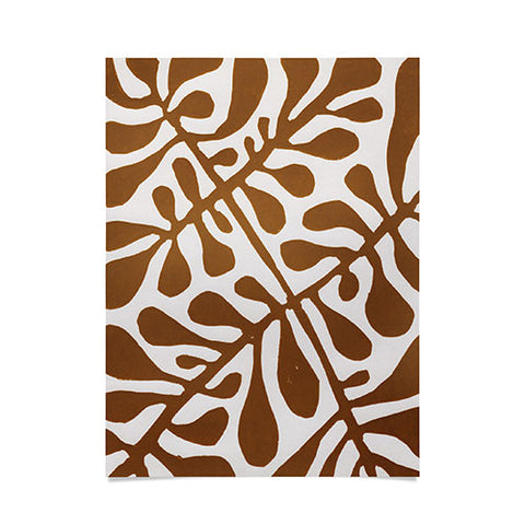 Alisa Galitsyna Linocut Plant 2 Poster