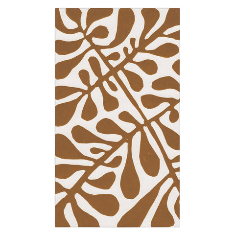 Alisa Galitsyna Linocut Plant 2 Tablecloth