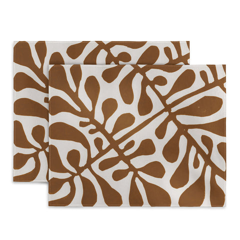 Alisa Galitsyna Linocut Plant 2 Placemat