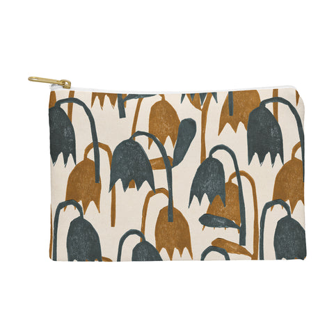 Alisa Galitsyna Linocut Tulip Pattern 1 Pouch