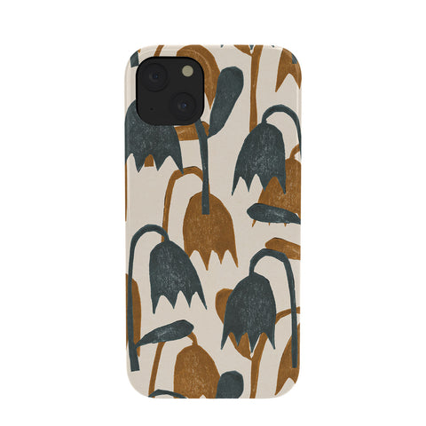 Alisa Galitsyna Linocut Tulip Pattern 1 Phone Case